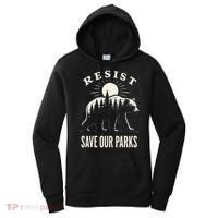 Bear Resist Save Our Parks Women's Hoodie thumb 0