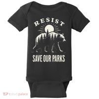 Bear Resist Save Our Parks Baby Bodysuit thumb 0