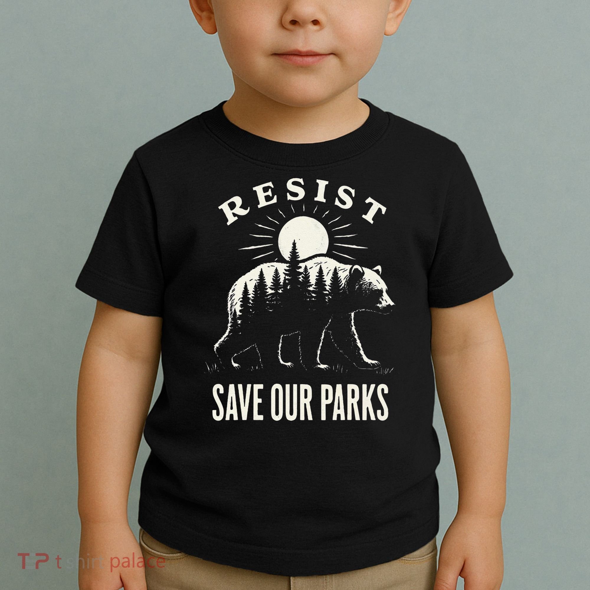 Bear Resist Save Our Parks Toddler T-Shirt