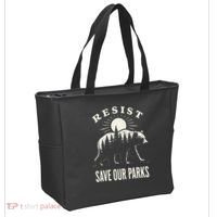 Bear Resist Save Our Parks Tote Bag thumb 2
