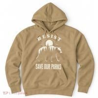 Bear Resist Save Our Parks Hoodie thumb 0