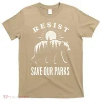 Bear Resist Save Our Parks T-Shirt thumb 0