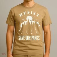 Bear Resist Save Our Parks T-Shirt thumb 3