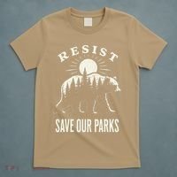 Bear Resist Save Our Parks T-Shirt thumb 5