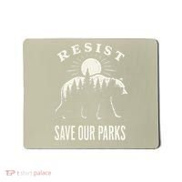 Bear Resist Save Our Parks Mousepad thumb 0