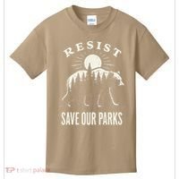 Bear Resist Save Our Parks Kids T-Shirt thumb 0