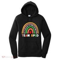Boho Rainbow Special Needs Teacher Team Sped Great Gift Women's Hoodie thumb 0