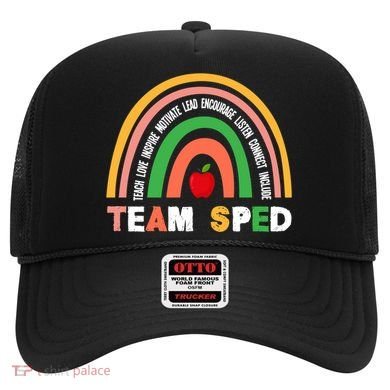 Boho Rainbow Special Needs Teacher Team Sped Great Gift Hat