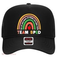Boho Rainbow Special Needs Teacher Team Sped Great Gift Hat thumb 0