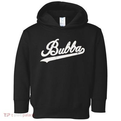 Bubba Retro Style Father’s Day Gift For Bubba Brother Toddler Hoodie