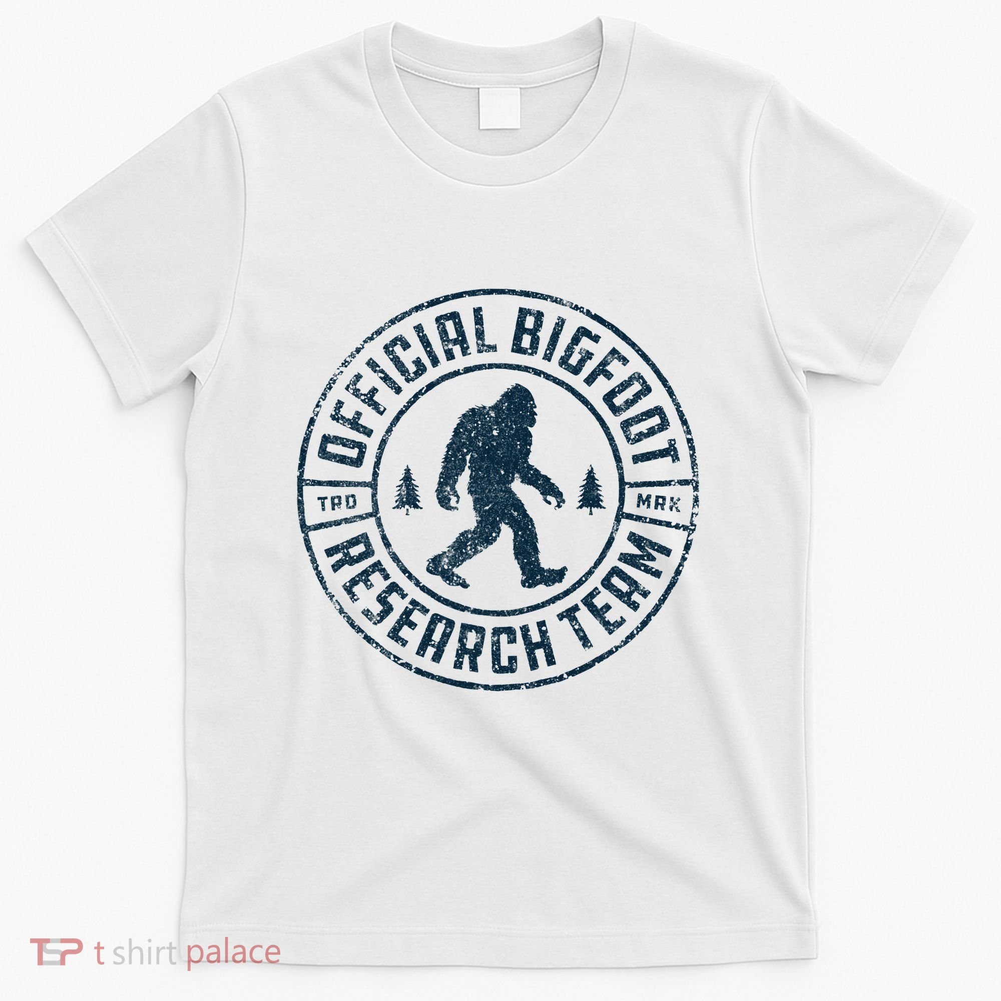 Bigfoot Research Team Retro Vintage Sasquatch T-Shirt