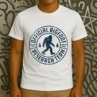 Bigfoot Research Team Retro Vintage Sasquatch T-Shirt thumb 3