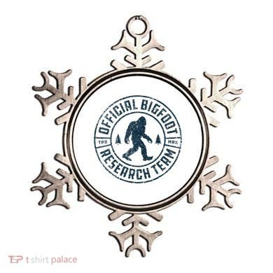 Bigfoot Research Team Retro Vintage Sasquatch Ornament