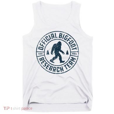 Bigfoot Research Team Retro Vintage Sasquatch Tank Top