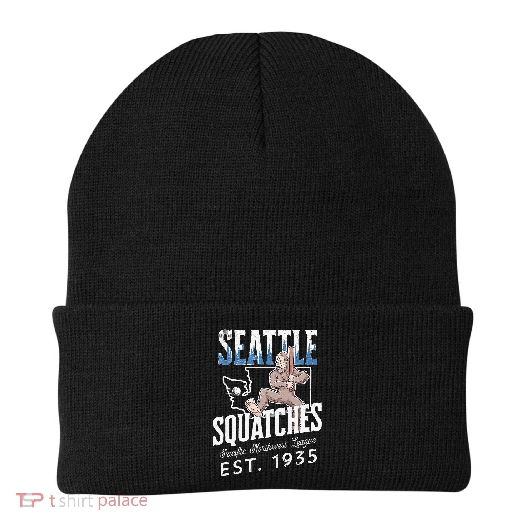 Bigfoot Research Team Retro baseball Sasquatch Beanie