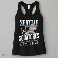 Bigfoot Research Team Retro baseball Sasquatch Women's Tank Top thumb 3