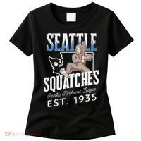 Bigfoot Research Team Retro baseball Sasquatch Women's T-Shirt thumb 0