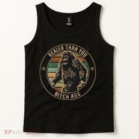 Bigfoot Realer Than Your Bitch Ass Sasquatch Tank Top thumb 2