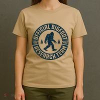 Bigfoot Research Team Retro Vintage Sasquatch Men Women T-Shirt thumb 4