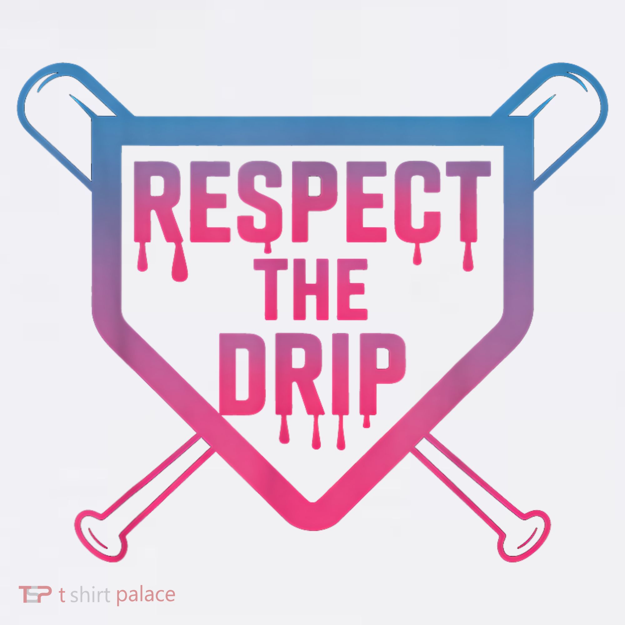 Baseball Respect The Drip Home Plate Drip Ice Cream Sweatshirt