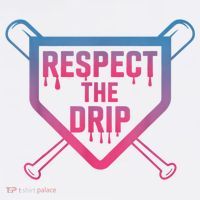 Baseball Respect The Drip Home Plate Drip Ice Cream Mousepad thumb 1