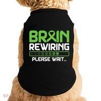 Brain Rewiring Traumatic Brain Injury Ribbon TBI Survivor Doggie Tank thumb 0