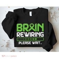 Brain Rewiring Traumatic Brain Injury Ribbon TBI Survivor Sweatshirt thumb 2