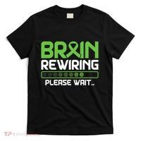 Brain Rewiring Traumatic Brain Injury Ribbon TBI Survivor T-Shirt thumb 0