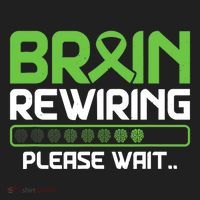 Brain Rewiring Traumatic Brain Injury Ribbon TBI Survivor Beanie thumb 2
