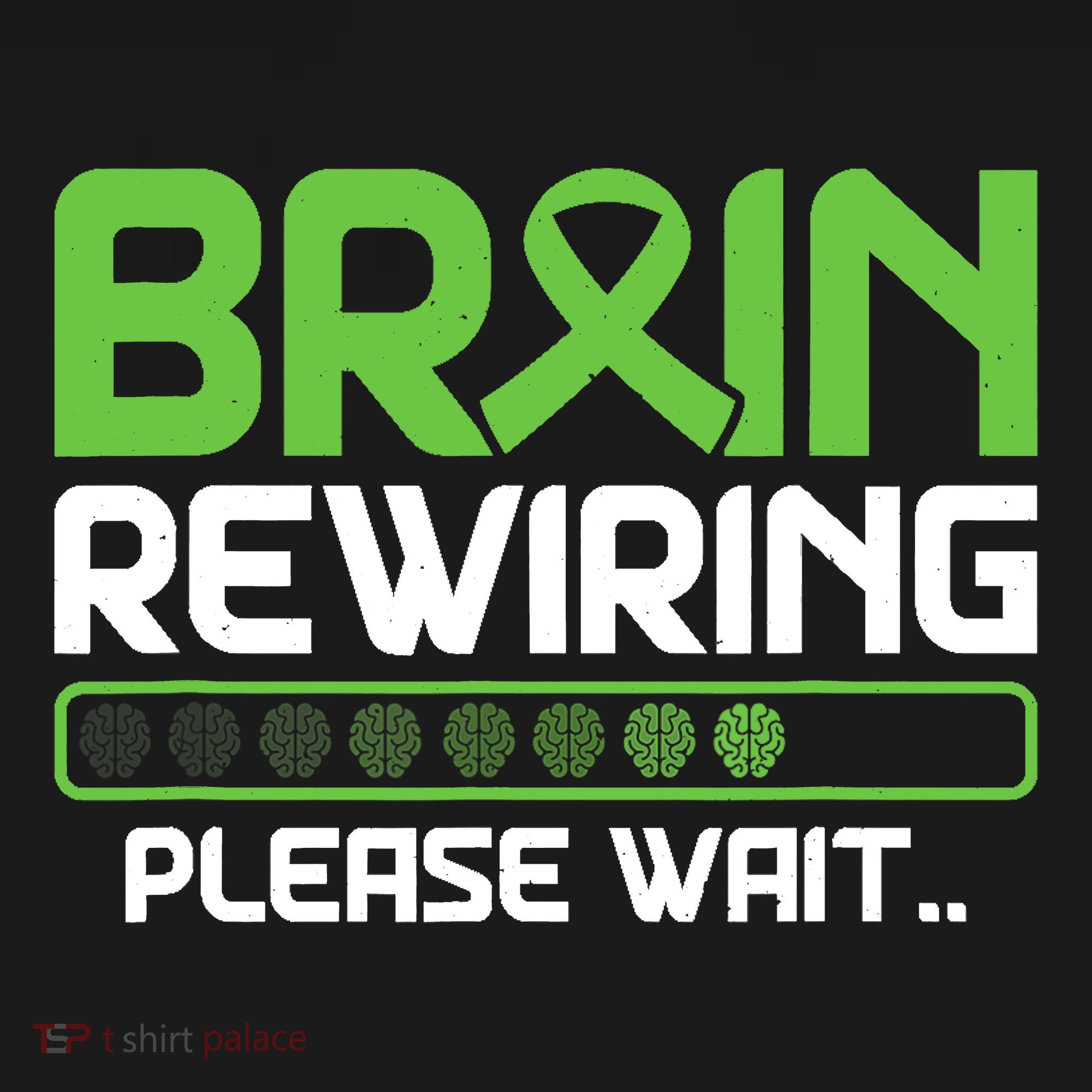 Brain Rewiring Traumatic Brain Injury Ribbon TBI Survivor Women's Hoodie