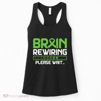 Brain Rewiring Traumatic Brain Injury Ribbon TBI Survivor Women's Tank Top thumb 0