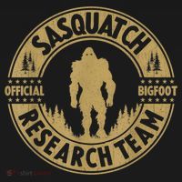 Bigfoot Research Team Retro Vintage Sasquatch And Trees 70s T-Shirt thumb 7