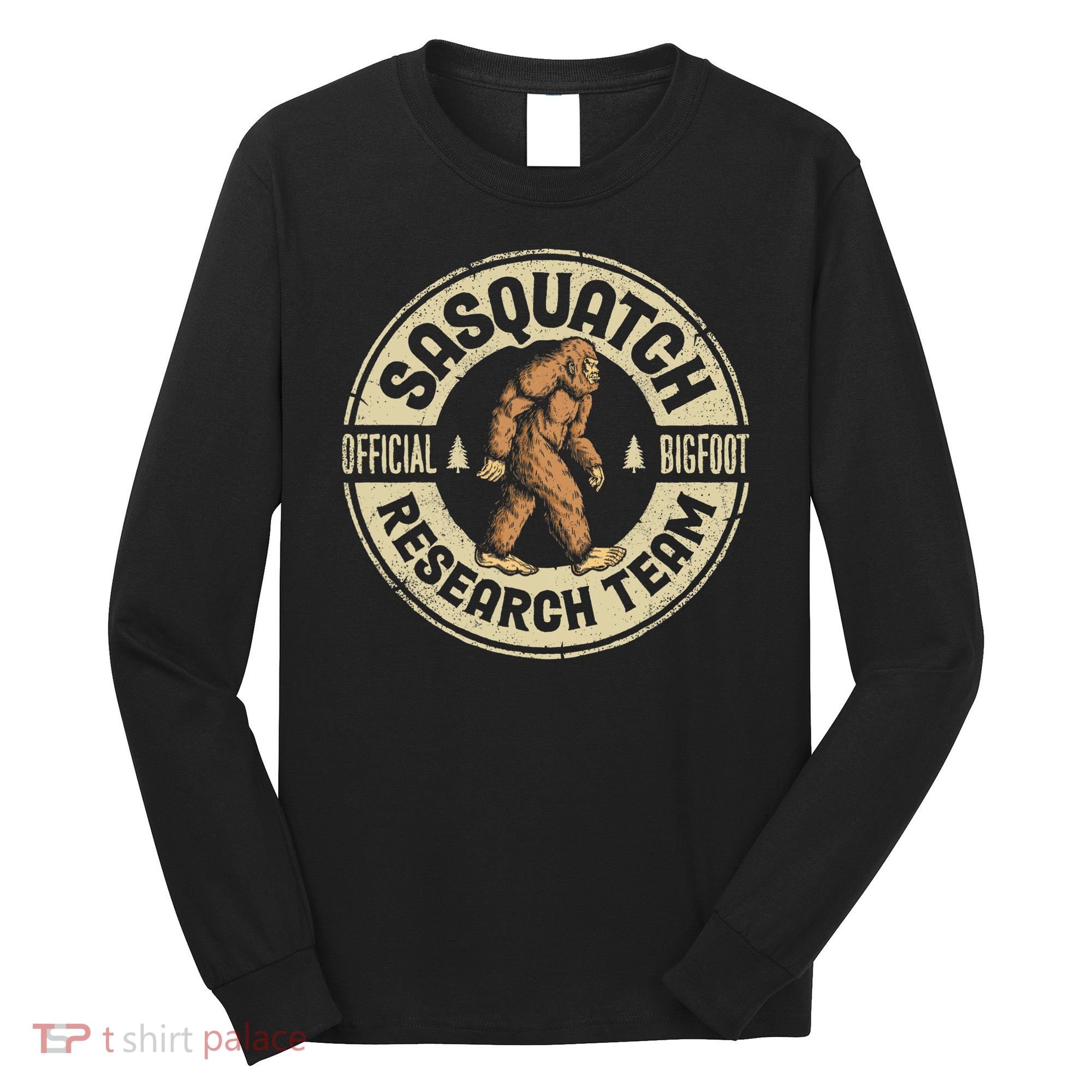Bigfoot Research Team Sasquatch Long Sleeve Shirt