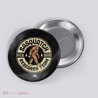 Bigfoot Research Team Sasquatch Button thumb 0