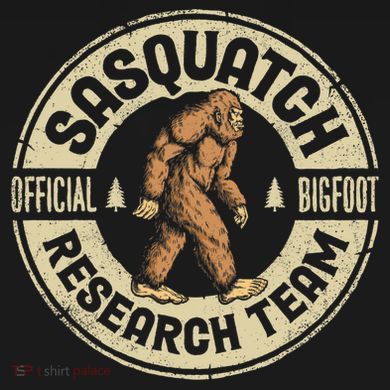 Bigfoot Research Team Sasquatch Drawstring Bag