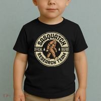 Bigfoot Research Team Sasquatch Toddler T-Shirt thumb 2