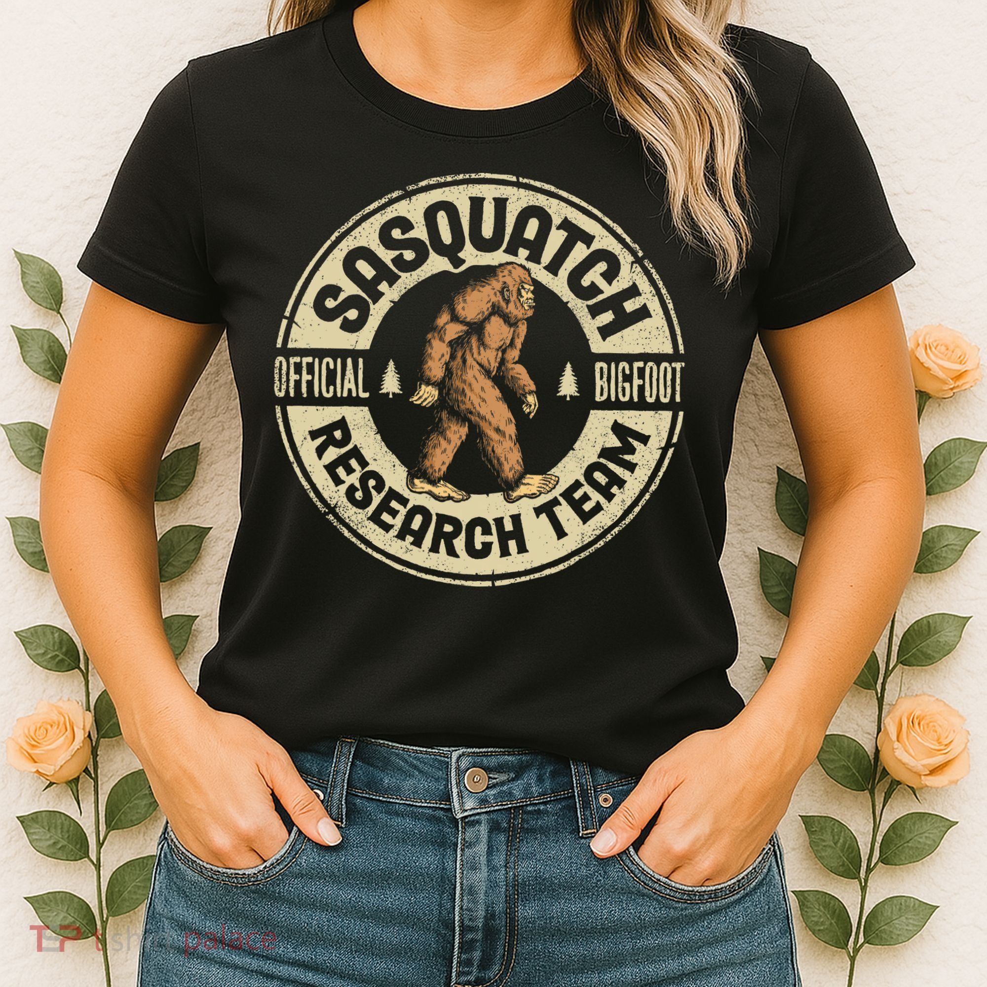 Bigfoot Research Team Sasquatch Women's T-Shirt