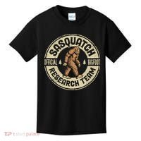 Bigfoot Research Team Sasquatch Kids T-Shirt thumb 0