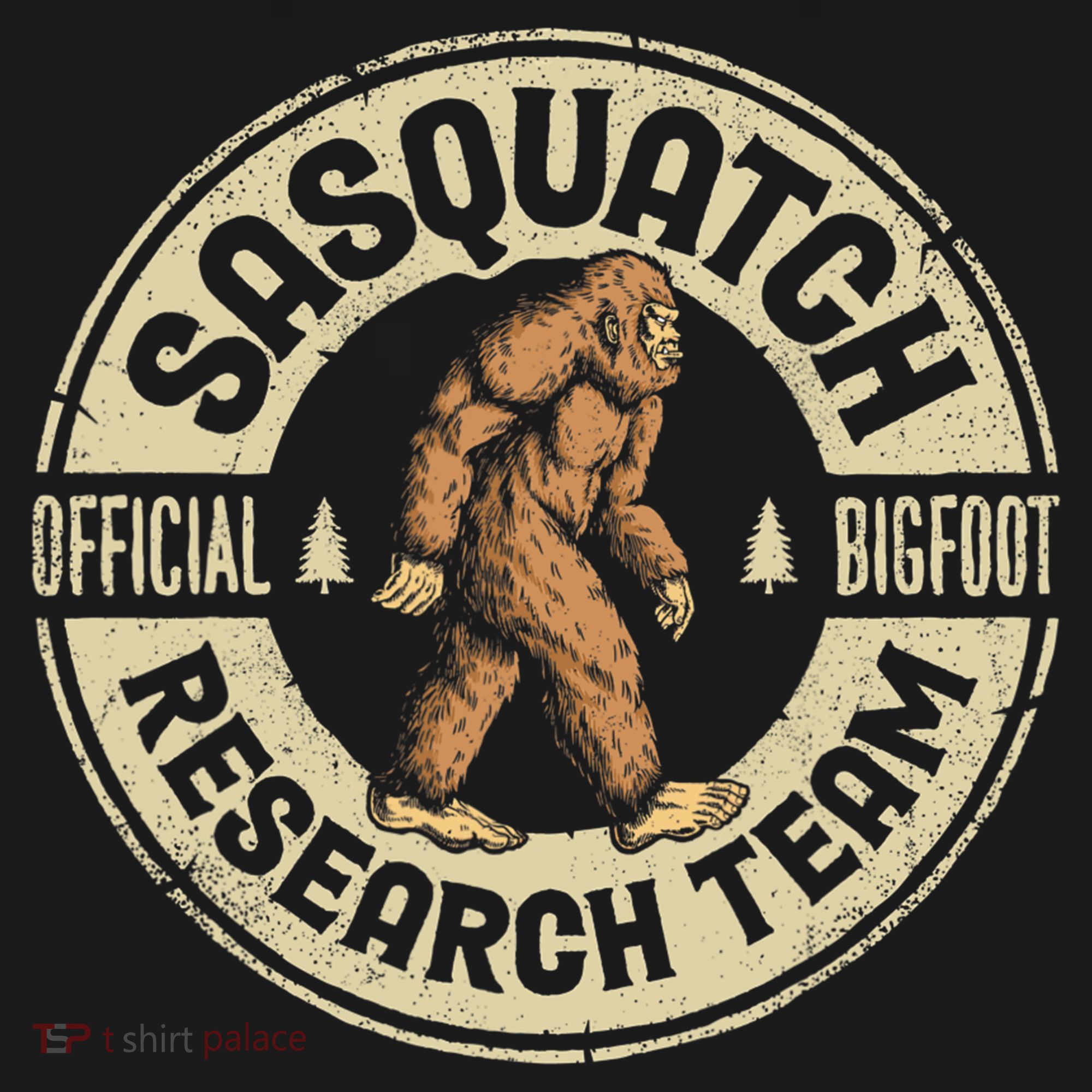 Bigfoot Research Team Sasquatch Kids T-Shirt