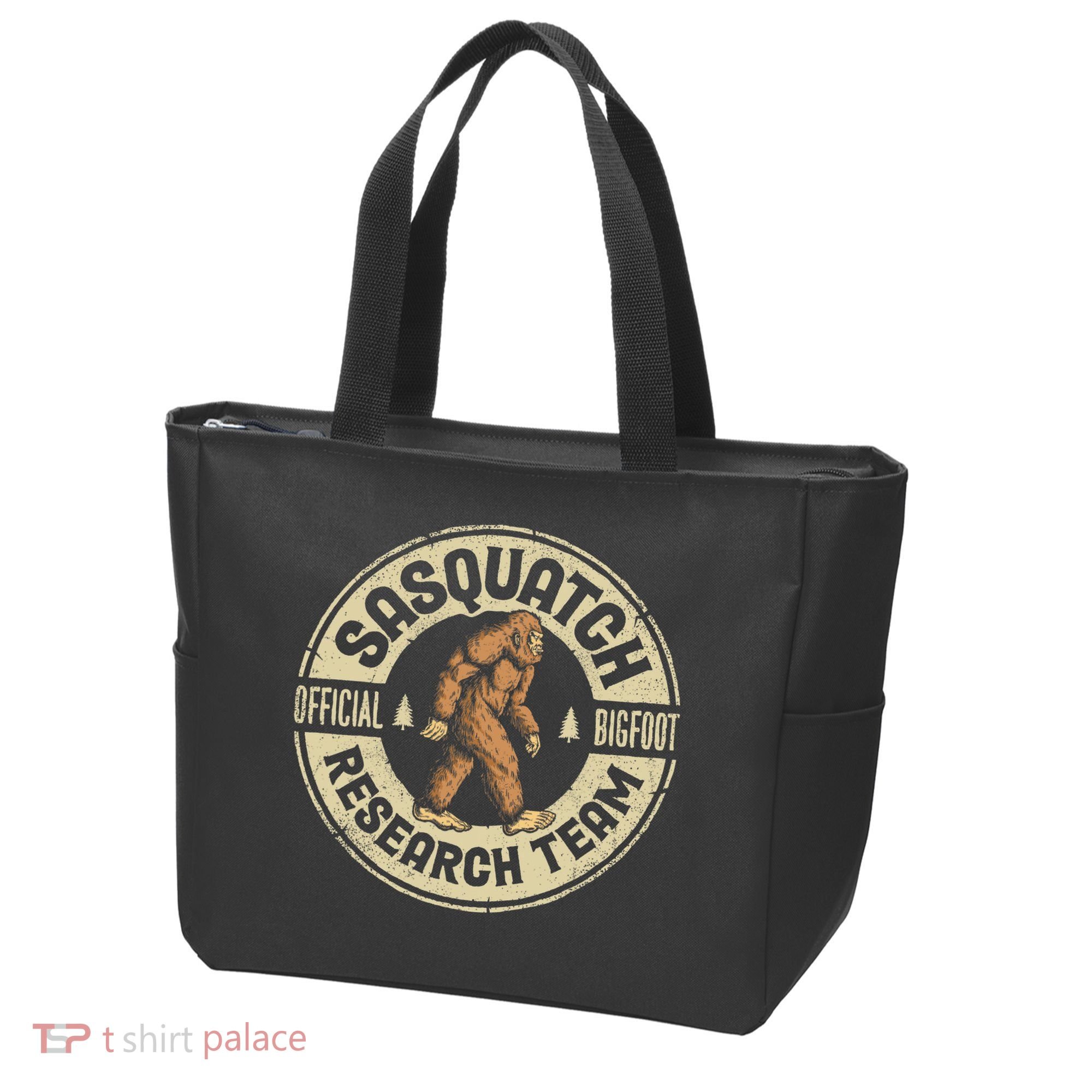 Bigfoot Research Team Sasquatch Tote Bag