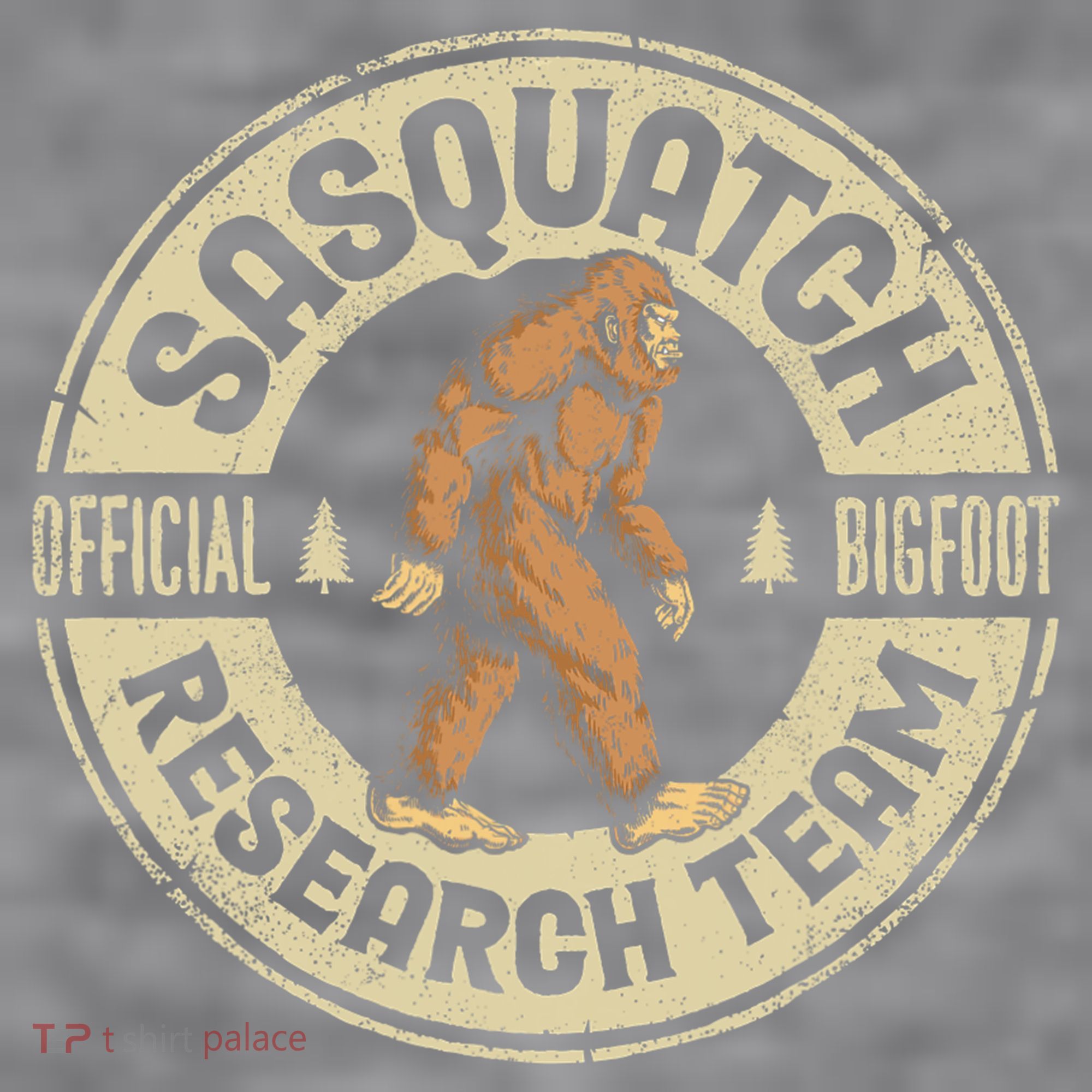 Bigfoot Research Team Sasquatch Women's Racerback Cropped Tank