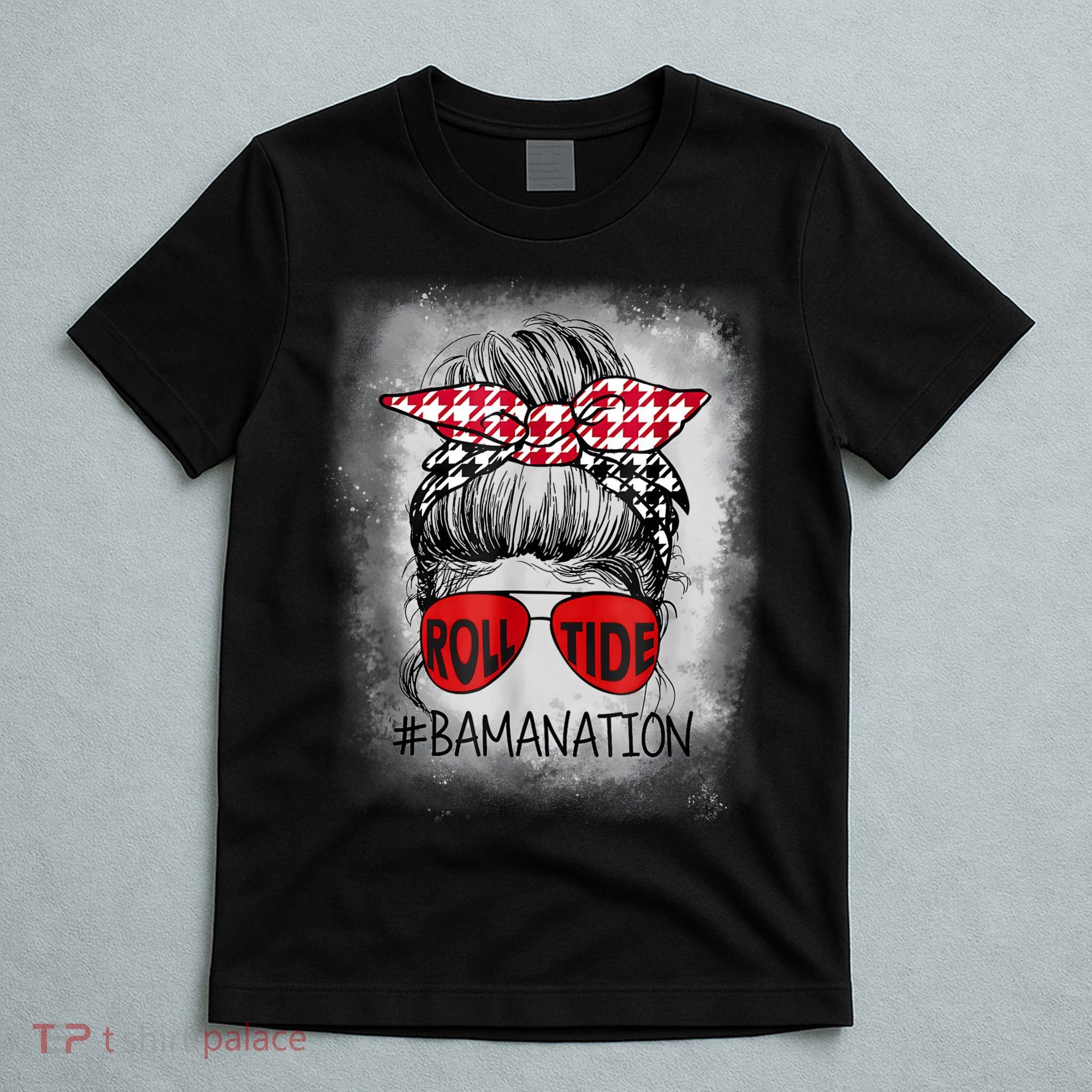 Bamanation Roll Tide Alabama All Yall The Tide Is Crimson T-Shirt