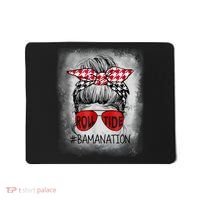 Bamanation Roll Tide Alabama All Yall The Tide Is Crimson Mousepad thumb 0
