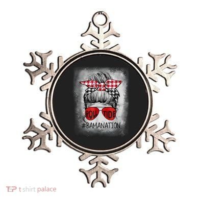Bamanation Roll Tide Alabama All Yall The Tide Is Crimson Ornament