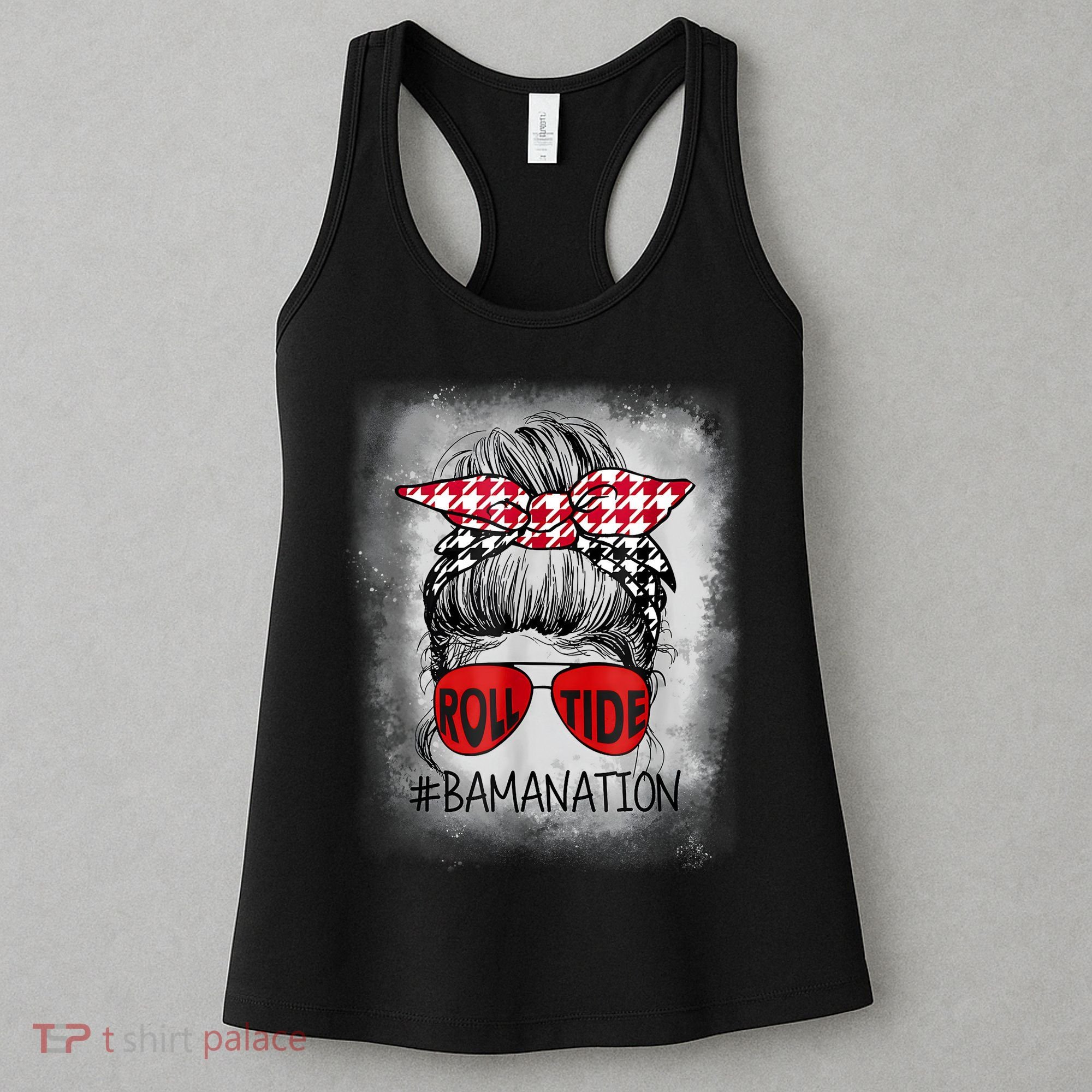 Bamanation Roll Tide Alabama All Yall The Tide Is Crimson Women's Tank Top