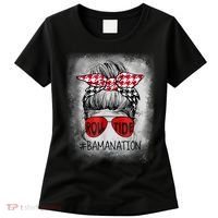 Bamanation Roll Tide Alabama All Yall The Tide Is Crimson Women's T-Shirt thumb 0
