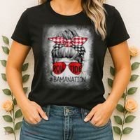 Bamanation Roll Tide Alabama All Yall The Tide Is Crimson Women's T-Shirt thumb 2