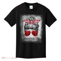 Bamanation Roll Tide Alabama All Yall The Tide Is Crimson Kids T-Shirt thumb 0