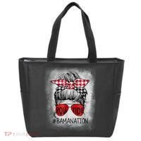 Bamanation Roll Tide Alabama All Yall The Tide Is Crimson Tote Bag thumb 0