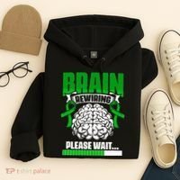 Brain Rewiring Traumatic Brain Injury Surgery TBI Survivor Hoodie thumb 4